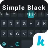 Simple Black Keyboard Theme 33.0