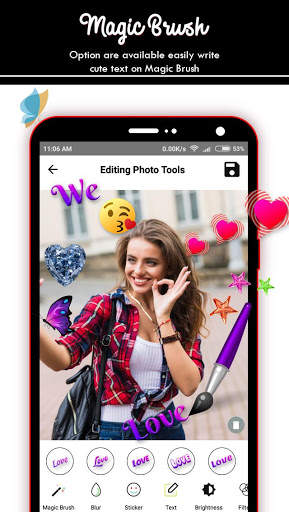 Magic Brush Photo Editor 3 تصوير الشاشة