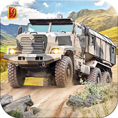 guida esercito consegna camion icon