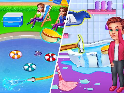 Resort Cleaning Housekeeping - Management Game screenshot 3