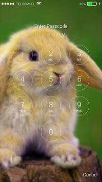 Rabbit Pop Lock Screen screenshot 3