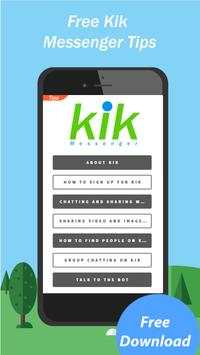 Free Kik Chat Messenger Advice screenshot 1