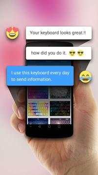Pink Cat Keyboard Theme screenshot 2