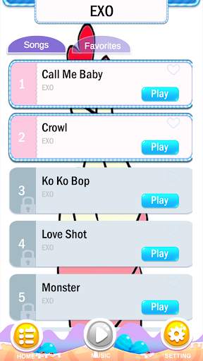 EXO Piano - KPOP Music screenshot 1