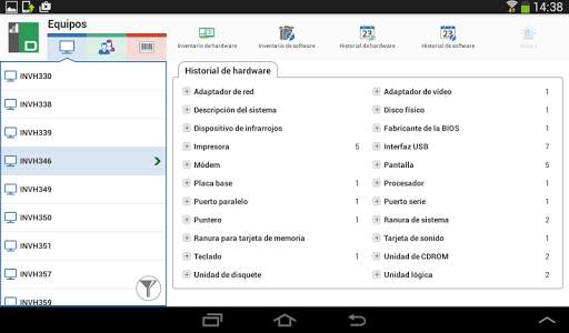 Consola móvil NetSupport DNA screenshot 8