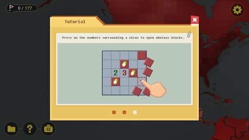 World of Virus (Minesweeper) screenshot 5
