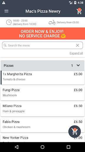 Mac's Pizza Newry screenshot 2