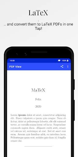 MaTeX - Markdown to LaTeX Text Editor 2 تصوير الشاشة