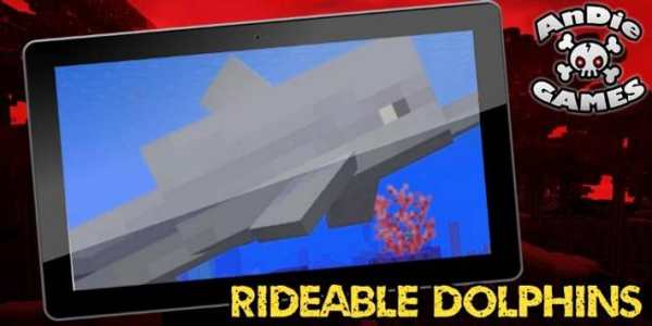 Rideable Dolphins Mod for MCPE screenshot 1