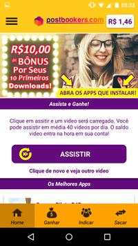 Postbookers Ganhar Dinheiro 1 تصوير الشاشة
