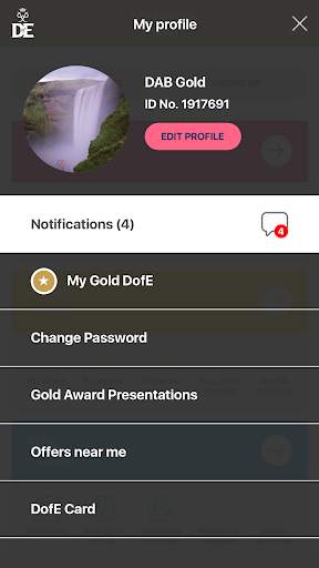 DofE screenshot 4