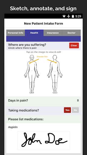 Forms On Fire - Mobile Forms screenshot 3