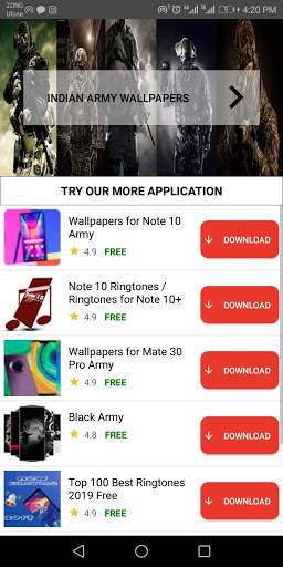 Indian Military Army Wallpapers screenshot 9