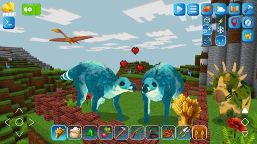 RaptorCraft 3D: Survival Craft ► Dangerous Worlds screenshot 4