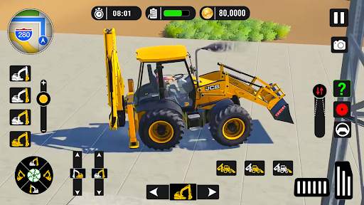 JCB Construction Driving Game screenshot 14