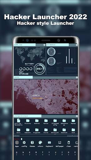 Hacker Launcher 2022 screenshot 1