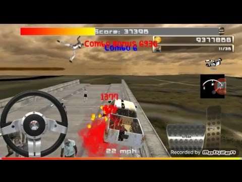 Zombie VS Car - 3D simulator स्क्रीनशॉट 1