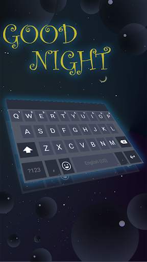 Kiss Good Night Keyboard screenshot 1