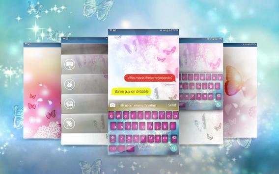 Girly Theme for kika keyboard screenshot 1