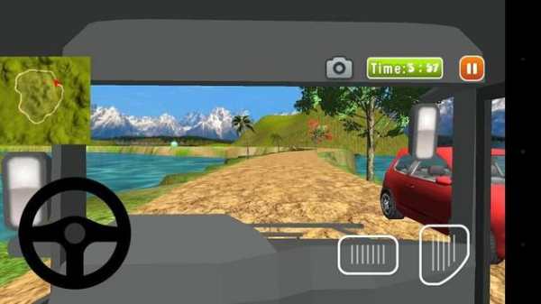 3D Bus Hill Climb screenshot 1