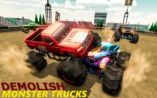 Demolition Derby-Monster Truck 15 تصوير الشاشة