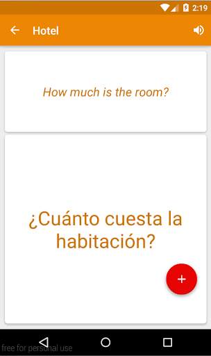 Spanish Travel Phrases screenshot 5