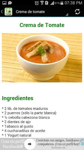 Recetas Sopas y Cremas screenshot 6