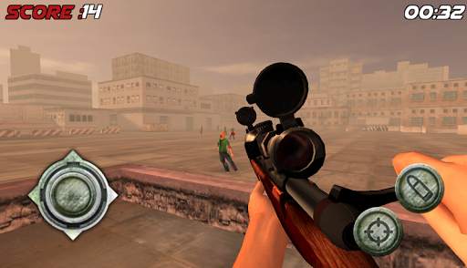 Zombie Sniper Shooter 3D screenshot 1