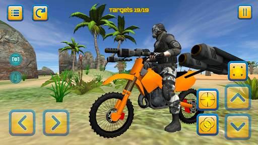 Motorbike Beach Fighter 3D screenshot 7