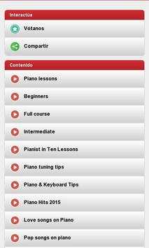 Learn to play the piano screenshot 1