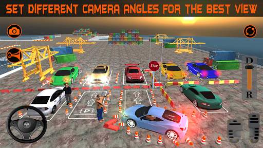 Realistic Car Parking 2019:Driving Test Simulator screenshot 5