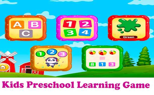 Kids Preschool Learning Game скриншот 2