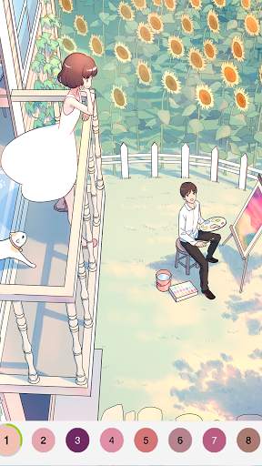 Paint Anime - Color By Number screenshot 5