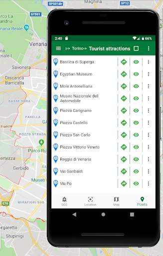 Ganis Free - GPS navigation assistant screenshot 2