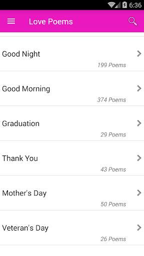 Love Poems screenshot 2