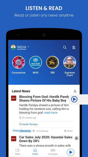 OwlyNews: Made in India App for News & Videos screenshot 3