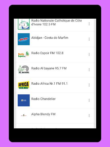 Radio Ivory Coast: Radio FM Online - Live Free App screenshot 9