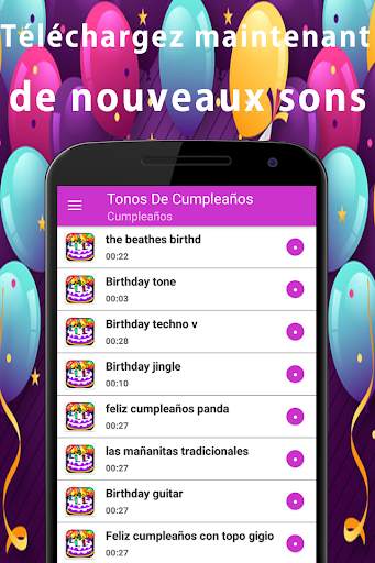 sonnerie joyeux anniversaire screenshot 3