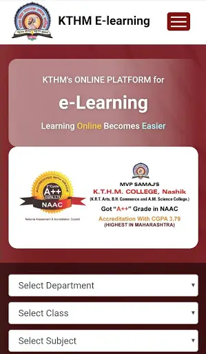 KTHM e-Learning screenshot 1
