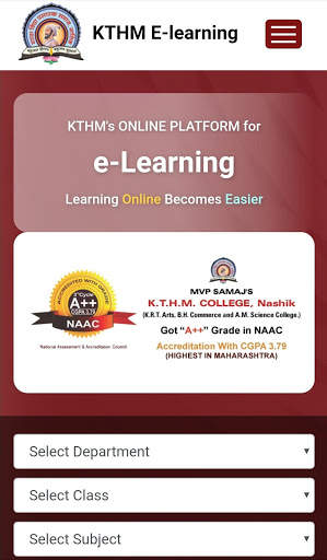 KTHM e-Learning screenshot 1