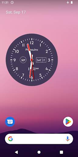 Analog Clock Live Wallpapers screenshot 3