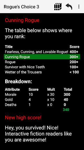 Rogue's Choice: Choices Game RPG screenshot 8
