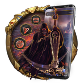 Grim Reaper Skull Launcher Theme icon