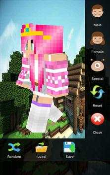 Skin Editor for Minecraft 3D screenshot 1