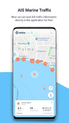 IQNautics - The Live Marine Traffic Application screenshot 1