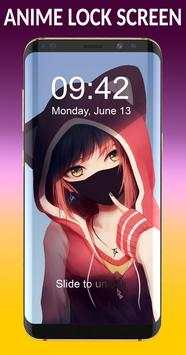 Anime for Girls Pattern Lock Screen screenshot 1