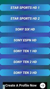 Live Sports TV Channel free screenshot 3