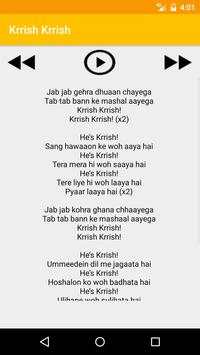 Mov: Krrish 3 Songs screenshot 3