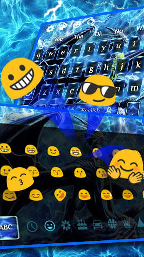 Tema Keyboard Naga Listrik screenshot 2