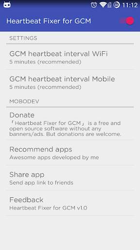 Heartbeat Fixer for GCM screenshot 1